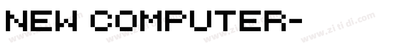 New Computer字体转换